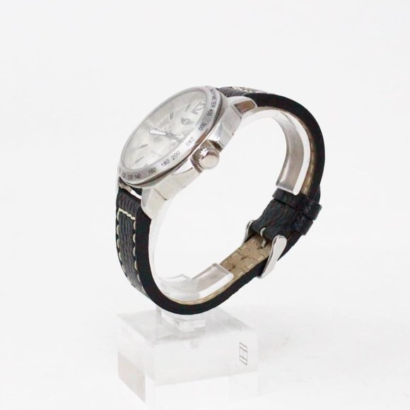 INVICTA #40251 Brown Genuine Leather Stainless Steel Watch main image 5